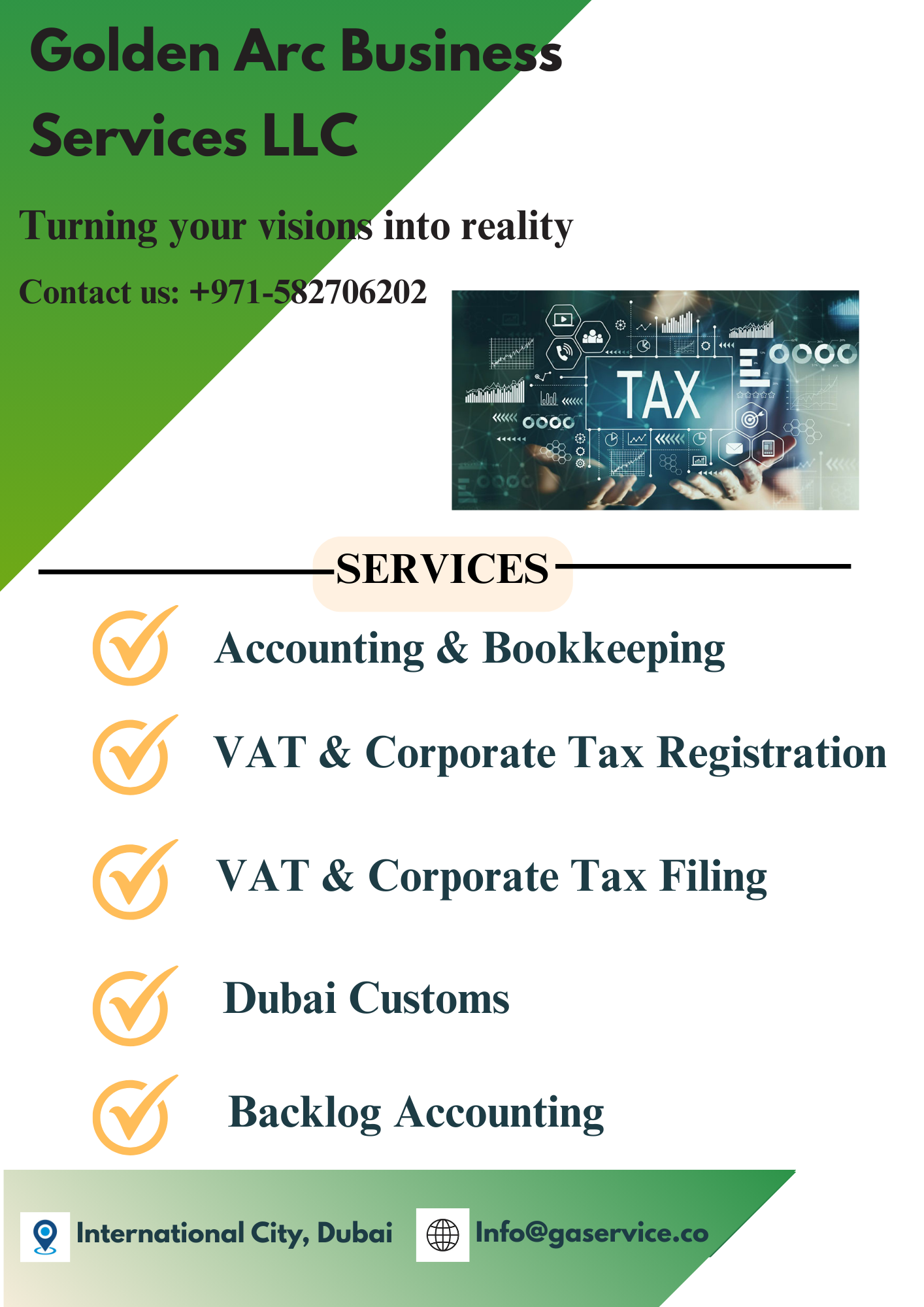 VAT & Tax